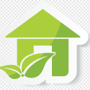 png-transparent-home-logo-love-laundry-brand-eco-friendly-household-leaf-grass